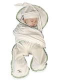 Teddytoes Cotton Apple Satin Trim Sz 1 (0-6 Mo)