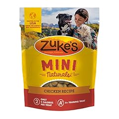 Zukes Mini Naturals Dog Treats, Chicken, 1lb.
