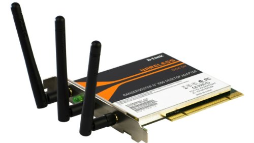 Digitalkameras: D-Link DWA-547 Rangebooster N 650 Desktop Adapter Funk-LAN Adapter PCI 2.4 GHz