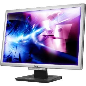 Acer AL2216W 22 Zoll Wide Screen TFT Monitor silber/schwarz VGA (Kontrast 700:1, 5 Ms Reaktionszeit)