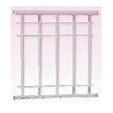 Vertical Window Guard. 35-58 In. High 5 Bar