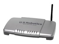 Audio und Video: USRobotics WLAN MAXg ADSL2+ Gateway mit USB Printserver 125MBit Analog ANNEX A ohne Filter (ML)