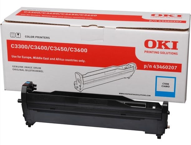 DVD Player: Oki Drum C3300 Cyan 15k (43460207) 1 St�ck f�r C 3300, C 3400
