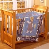 Baby Crib Bedding Set - 4 Piece Bedding Set - Gone Fishing Crib Set - Free Shipping