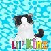 BLACK & WHITE CAT LIL KINZ by Ganz