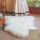 Bowron One Pelt Gold Star Rug