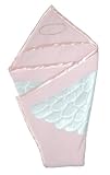Angel Baby Blanket With Halo & Wings - Pink