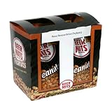 Beer Nuts Kettle Cooked & Simply Salted Peanuts, 5.0 oz. bag (pack of 12)