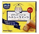 ビアード・パパのヘルーシースイーツ(カスタード風味クッキー) 40g(10g×2本×2袋) (10入り)