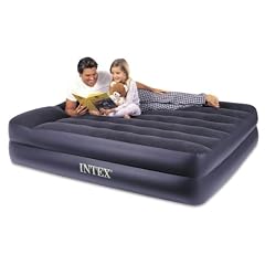 Intex Pillow Rest Queen Airbed with Built-in Electric Pump