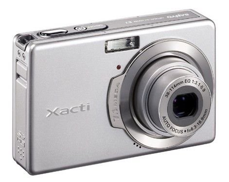 Festplatten: Sanyo XACTI VPC-E7 Digitalkamera (7 Megapixel)