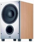 Camcorder: Canton AS 100 SC aktives Subwoofersystem (silber)