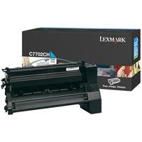 Lautsprecher: Lexmark C770, C772 Druckkassette Cyan, 10.000 Seiten
