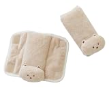 Cushystraps Super Soft Strap Covers With Teddy Bear Heads Fawn Color