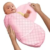 Swaddleme&reg; Adjustable Infant Wrap 100% Cotton Knit Small, Girl Print