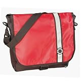 ComfortGear Retro Stripe Sport Diaper Bag Messenger in Red