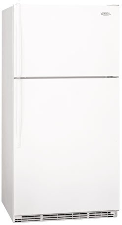 Whirlpool ET1MHKXMQ 21.0 Cu. Ft. Top-Freezer Refrigerator with Adjustable Shelves and EZ-Vue Crispers: White