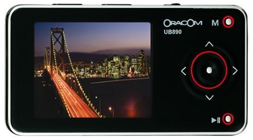 DVD Player: Oracom UB 890 Tragbarer MP3-/Video-Player 4 GB schwarz