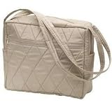 Mia Diaper Bag - Natural Faux Silk