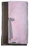 All Weather Woobee Baby Blanket - pink plush