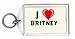 I Love Britney Keychain
