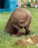 Dachshund Doxie Beagle Hound Terrier Half Digging Dog Statue Garden Lawn Yard Puppy Dogs Home Decor