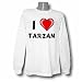 I Love tarzan Long Sleeve T-shirt