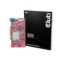 Camcorder: Club-3D Radeon 9250 64Bit Grafikkarte PCI 128 MB Radeon 9250 DDR TV-Out DVI