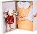 Hugos Song Hugo Baby Gro (3 mths) and Doudou with Gift Box HUG1821 Shreds