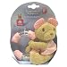 Newborn Teether Rattle Pink & Yellow