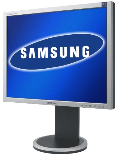 Festplatten: Samsung Syncmaster 204B 20 Zoll TFT Monitor silber DVI Pivot (Kontrast 800:1, 5 Ms Reaktionszeit)
