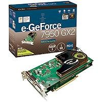 Drucker: EVGA NVidia GeForce 7950 GX2 1024MB DDR3 RAM Grafikkarte (PCI-Express 16x, 2x DVI, HDTV, SLI)