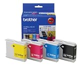 BROTHER インクカートリッジ LC10インク4色(BK.C.M.Y)パック LC10-4PK