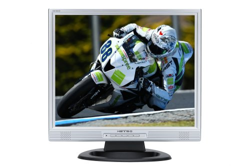 Heimkinosysteme: HANNspree HX191DP Monitor LCD-TFT 19.0' 1280 x 1024 Audio TCO99 Silber/Schwarz