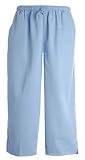 Plus Paradise Bay Elastic Waist Capris