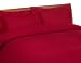 Heavy Weight Burgundy Flannel Duvet, King