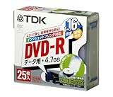 TDK DVD-Rf[^p 1-16{Ή 25L[uP[X^Cv zCgChv^u {fBXN [DVD-R47PWDX25CT]