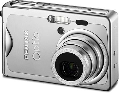 Projektoren: Pentax Optio S7 Digitalkamera (7 Megapixel, 3fach opt. Zoom)