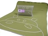 Modern Basics Green Hippo Blanket 40 X 30