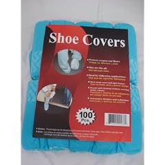 Galaxy Products DSC100 Disposable Polypropylene Shoe Covers, 50-Pairs