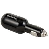 Radius iPod nano用カーチャージャー型FMトランスミッター radJupiter ブラック 外部入力有り RA-CT01BK
