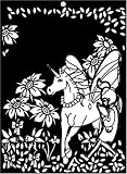 Cartoon Coloring Board: Unicorn