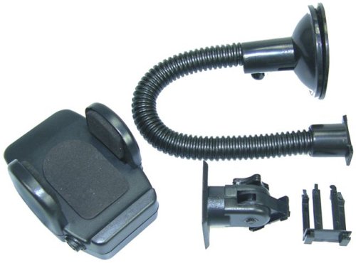 Acctel Univ. Handy-Halter Easy Fit mit Saugnapf und Schwanenhals