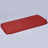 Crib & Toddler Poly/Cotton Sheets - Color Red - Fitted