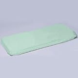 Crib & Toddler Poly/Cotton Sheets - Color Mint - Fitted
