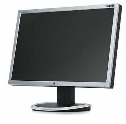 Lautsprecher: LG FLATRON L204WT 20,1 Zoll wide screen TFT LCD Monitor schwarz/silber DVI (Kontrast 2000:1, 5 Ms Reaktionszeit)