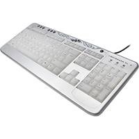 Speicherkarten: REVOLTEC LightBoard XL 2 silber Tastatur USB 105 Tasten MS W98 D Silber