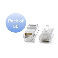 CAT6 RJ45 Modular Plug 50 Pcs