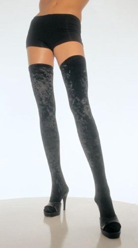 Velvet Thigh High Stockings