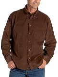 IZOD Mens Long Sleeve Fine Wale Corduroy Shirt
